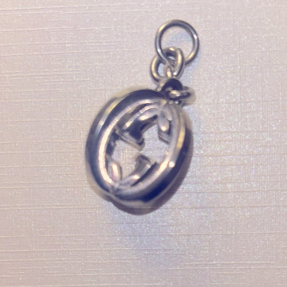 Gucci Silver Zipper Pull Upcycled - Picture 1 of 2